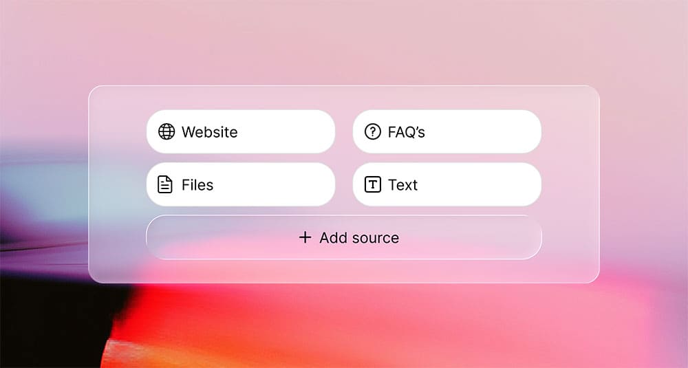 Training AI with website, FAQs, and documents using RAG